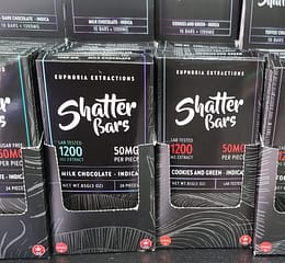 Shatter Bars - Indica 1200mg