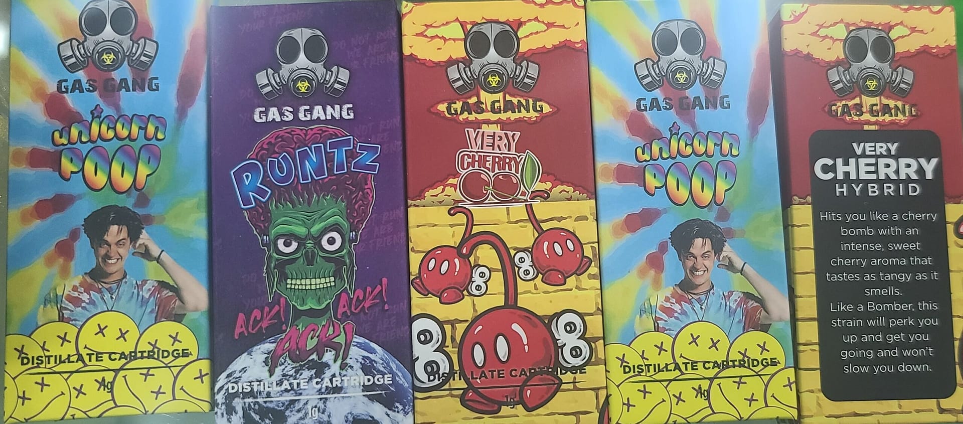 Gas Gang Hybrid 1g 2 for 50 Green Boyz