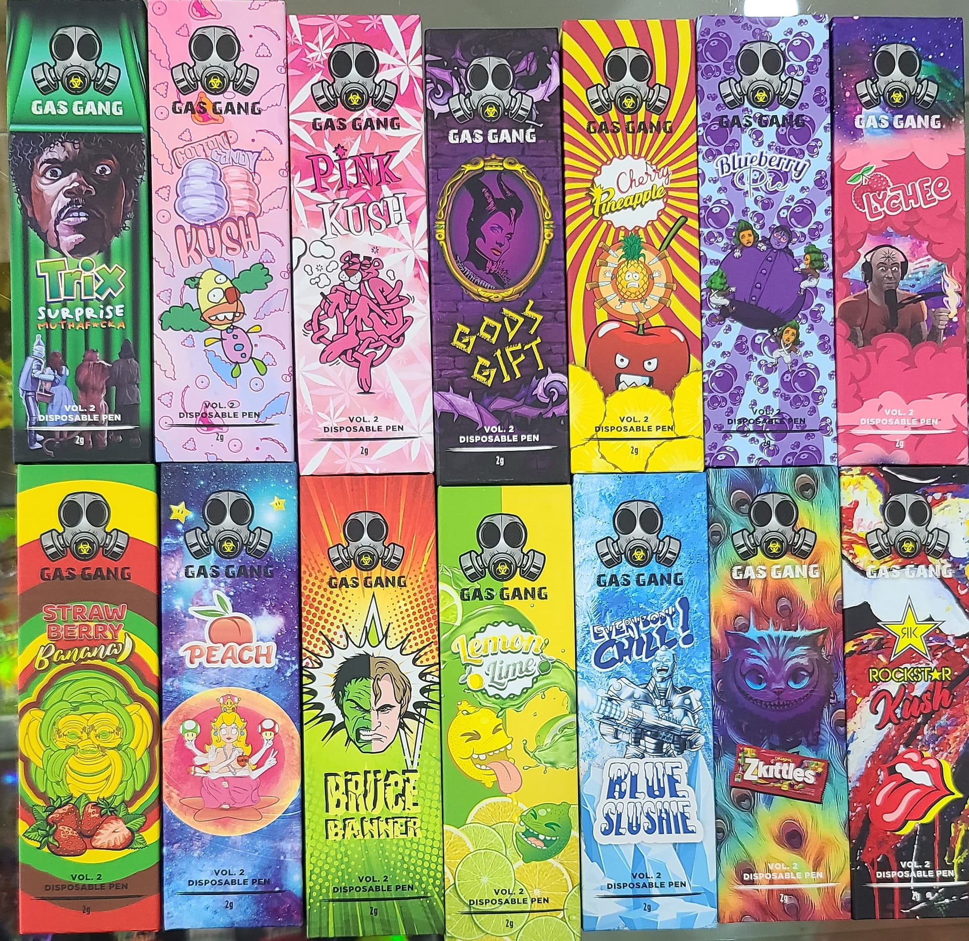 Gas Gang Indica 2g 2 for 80 Green Boyz Gas Gang Indica 2g 2 for 80 Green Boyz